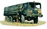 Rasi, heavy offroad truck designed to meet all the challenges modern battlefield has to offer. Doesnt include CD player. Bummer.
